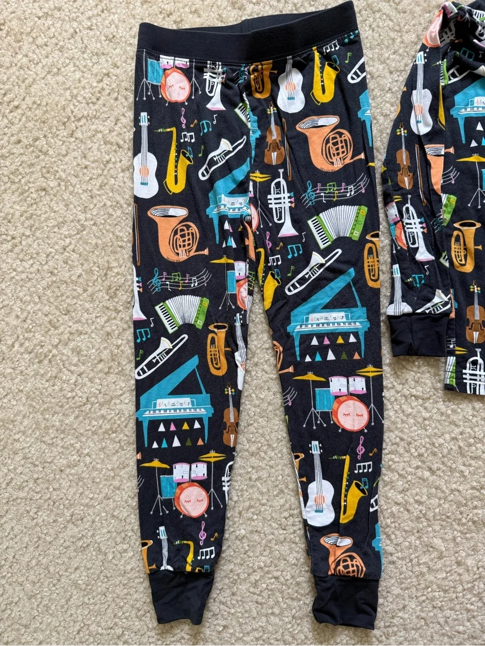Little Sleepies Musical Instruments 2 Piece PJ Set Long Sleeve - 3T